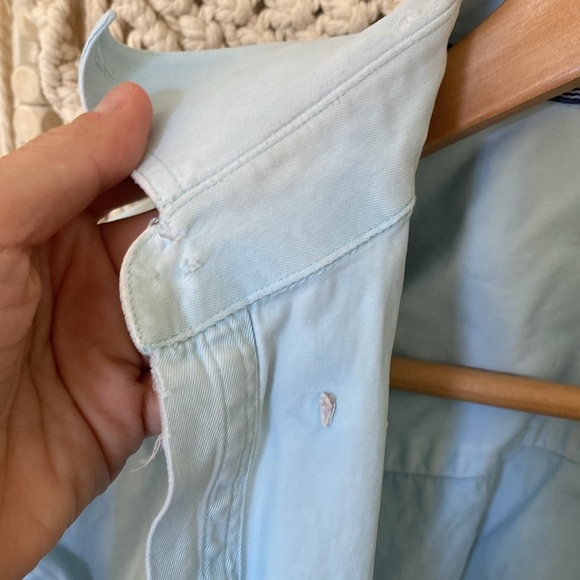 Ariat Light Blue Button-Up Shirt medium - Picture 2 of 7